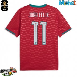 Portugali Joao Felix #11 Kotipaita MM-kisat 2026 Lyhythihainen